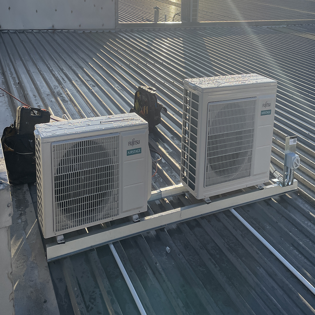 Fujitsu Rooftop Install in Tarneit